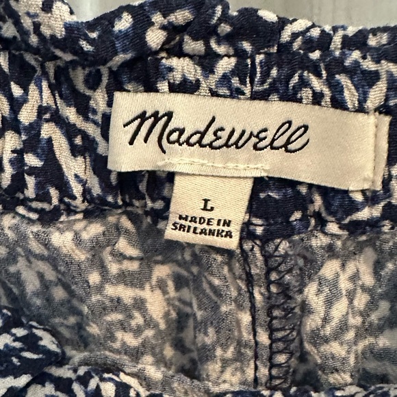 Madewell Shorts with pockets in Bengali Block print - Picture 3 of 4